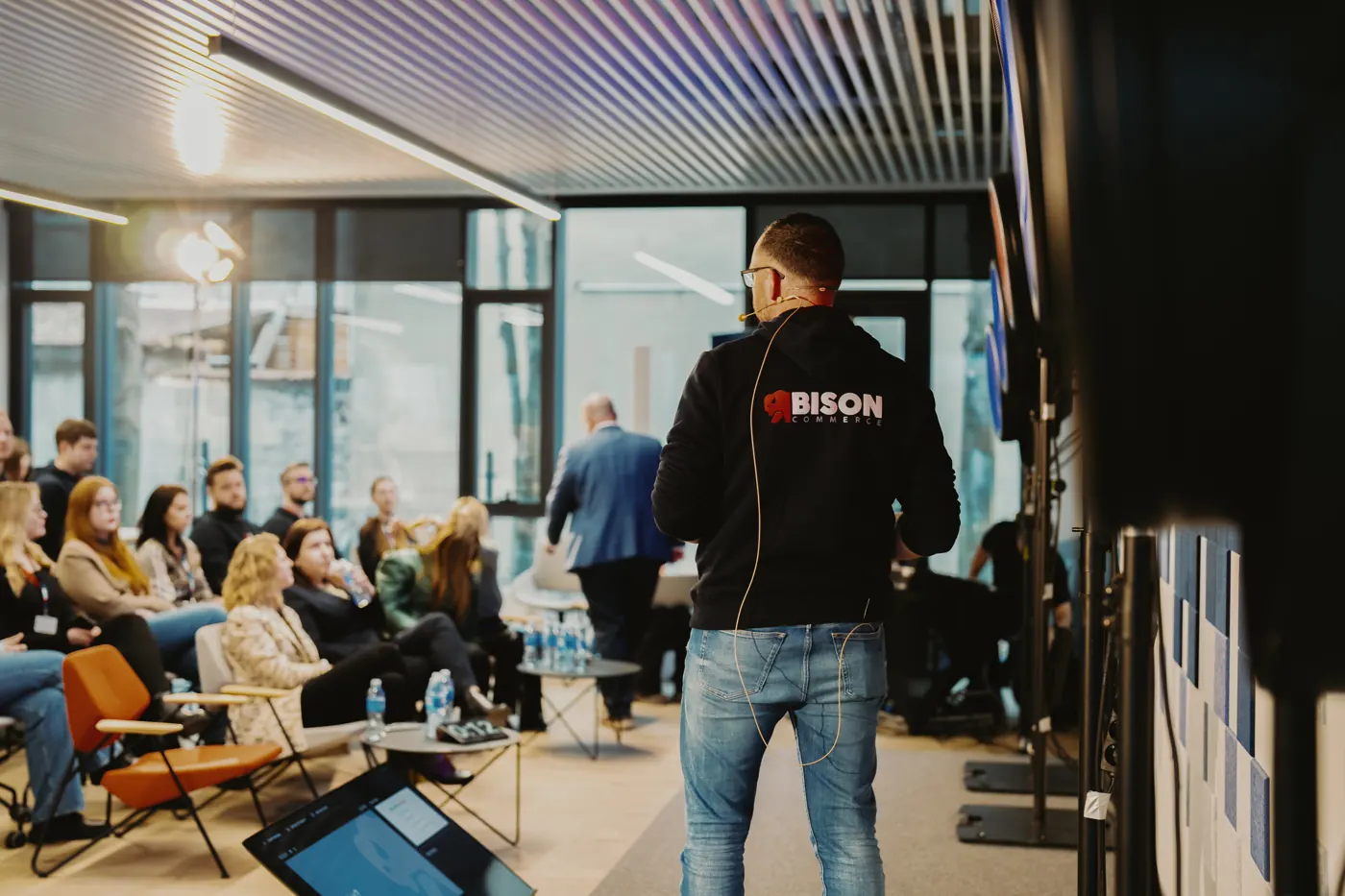 A talk in the Kaunas office