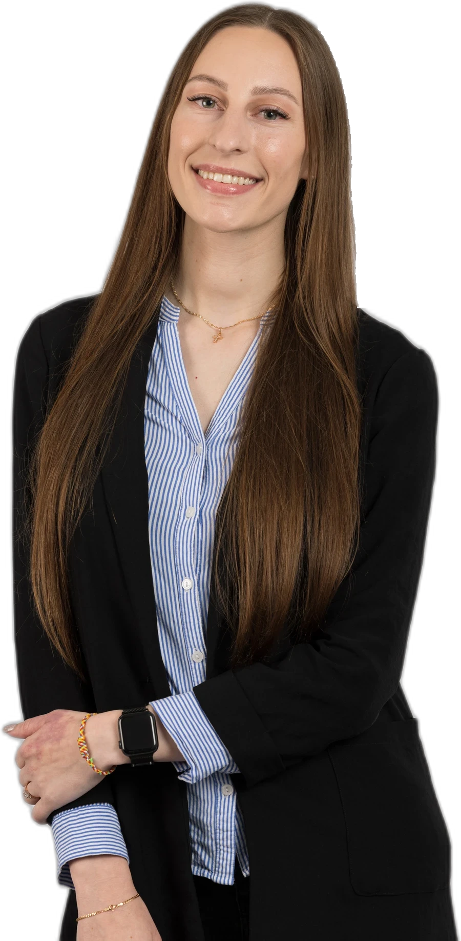 A Bison Commerce returns team member